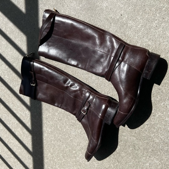 Pour La Victoire Leather Tall Riding Boots - Picture 3 of 9